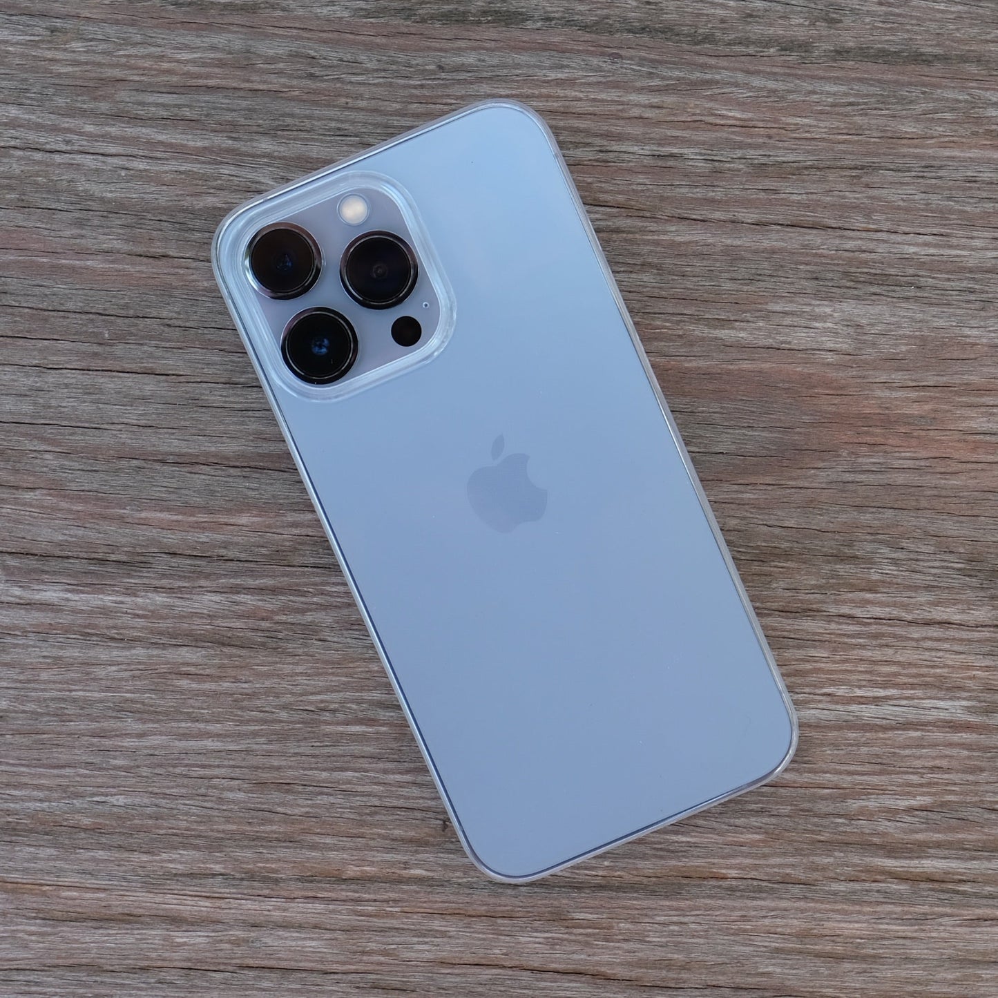 Bare Naked EX for iPhone 13 Pro Max - Thinnest Clear Case for iPhone 13 Pro Max - Clear - Sierra Blue 