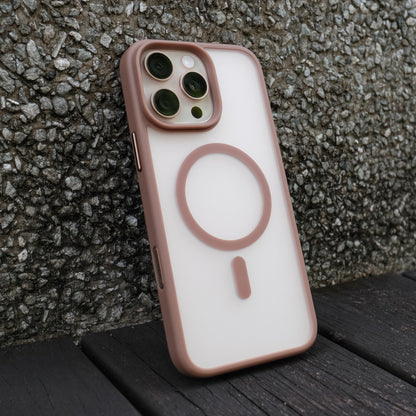 Bare Armour Case for iPhone 16 Pro Max - Minimalist Slim Shock Proof MagSafe Case for iPhone 16 Pro Max - Desert Titanium