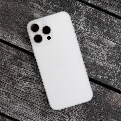 Bare Naked Case for iPhone 16 Pro Max - Thinnest Case for iPhone 16 Pro Max - Frost