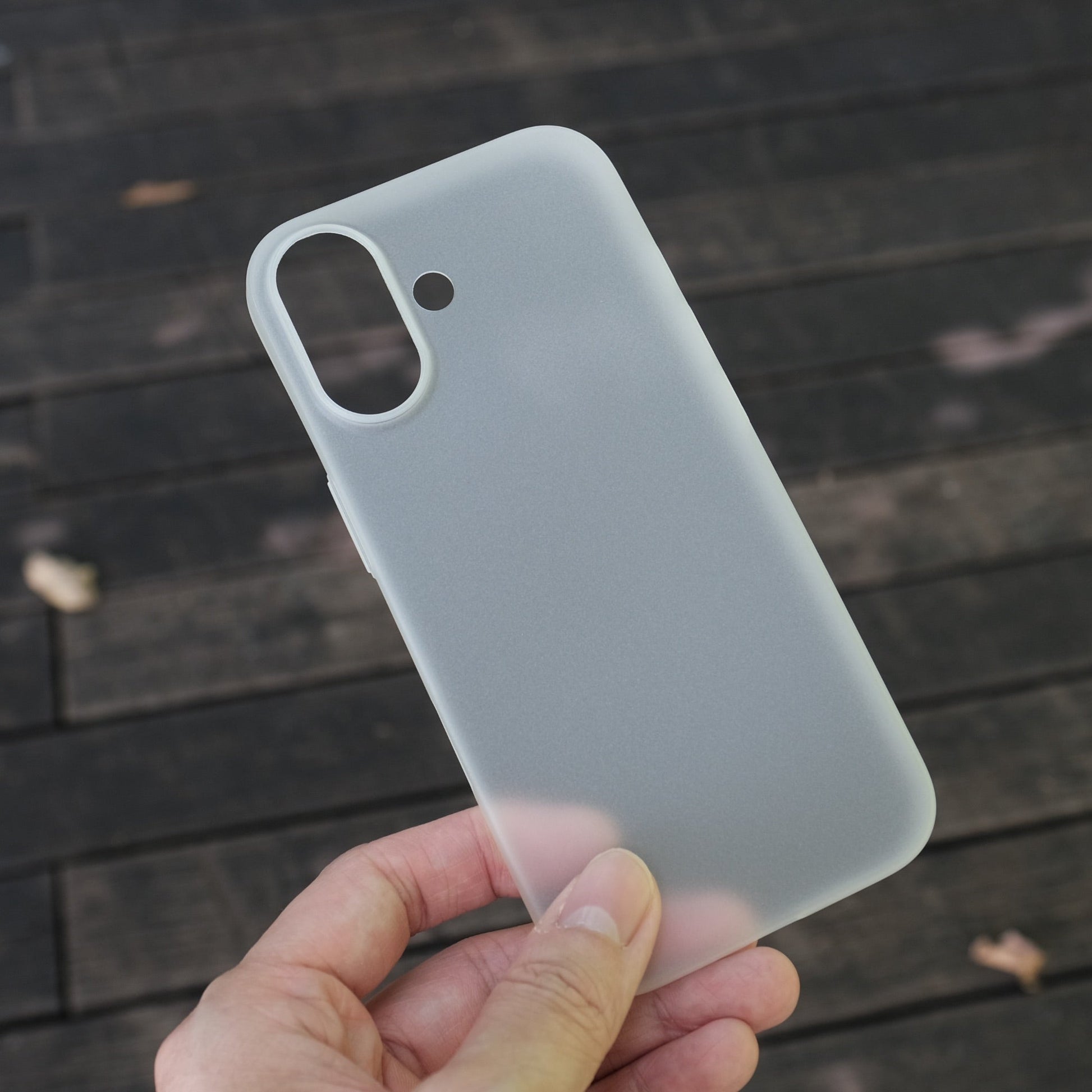 Bare Naked Case for iPhone 17 - Thinnest Case for iPhone 17 - Frost