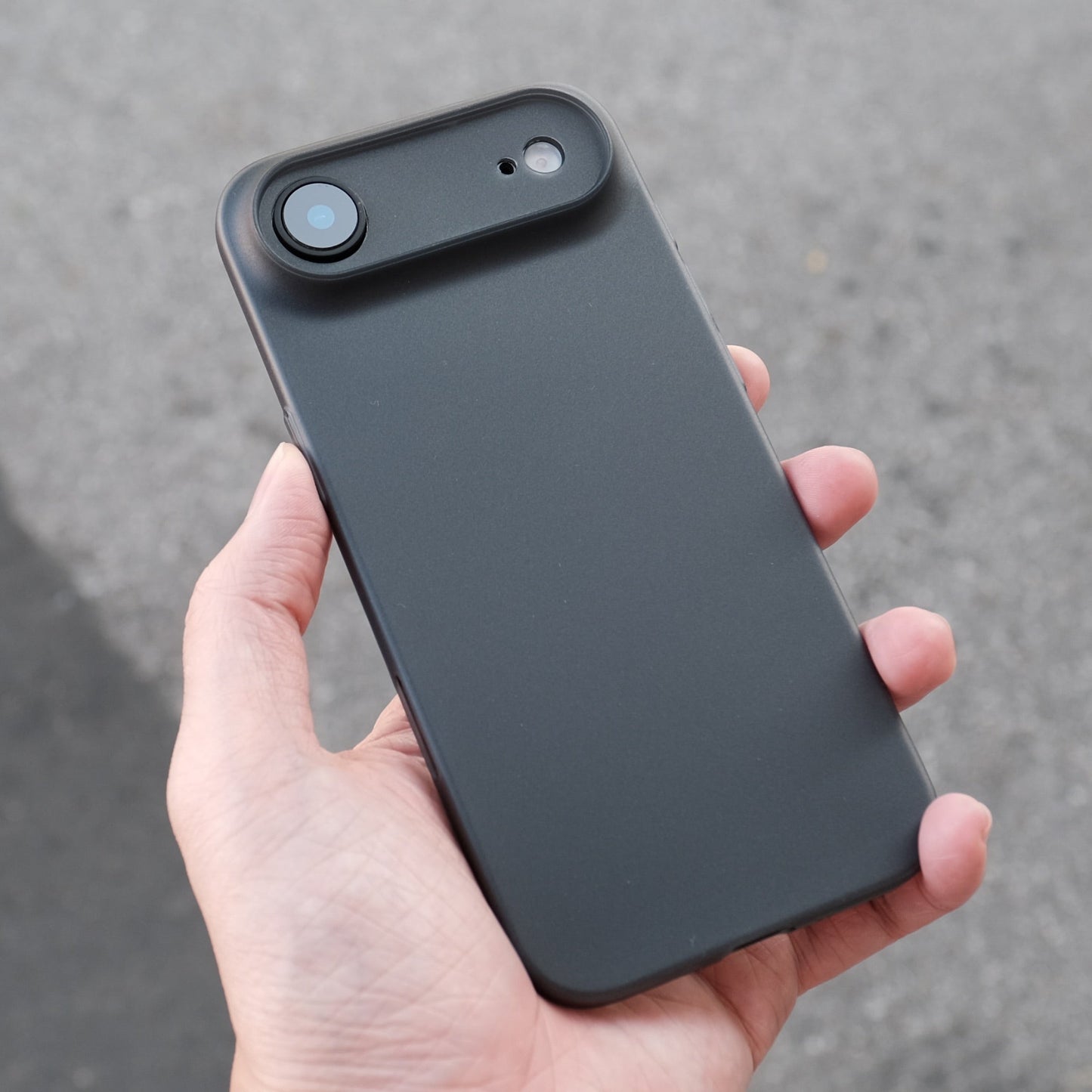 Bare Naked Case for iPhone 17 Air - Thinnest Case for iPhone 17 Air - Smoke