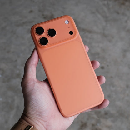 Bare Naked Case for iPhone 17 Pro - Thinnest Case for iPhone 17 Pro - Cosmic Orange
