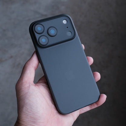 Bare Naked Case for iPhone 17 Pro - Thinnest Case for iPhone 17 Pro - Smoke