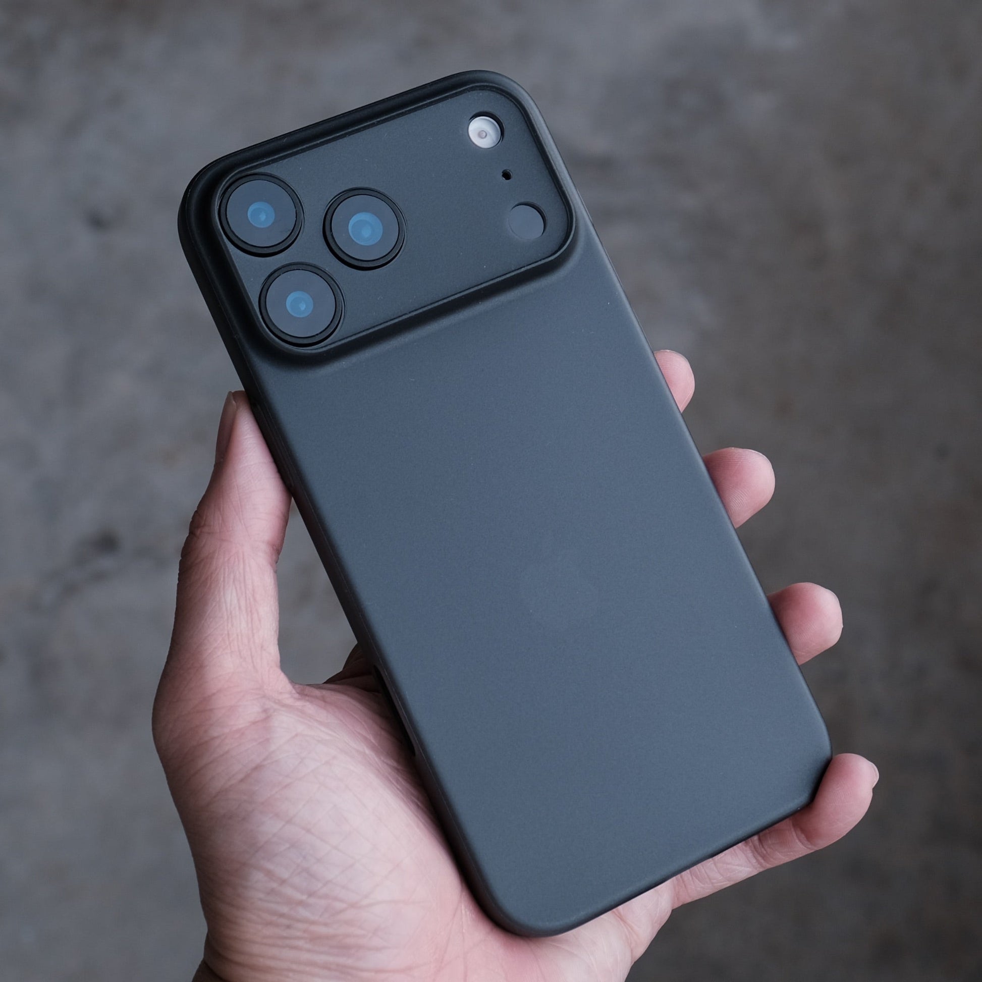 Bare Naked Case for iPhone 17 Pro Max - Thinnest Case for iPhone 17 Pro Max - Smoke