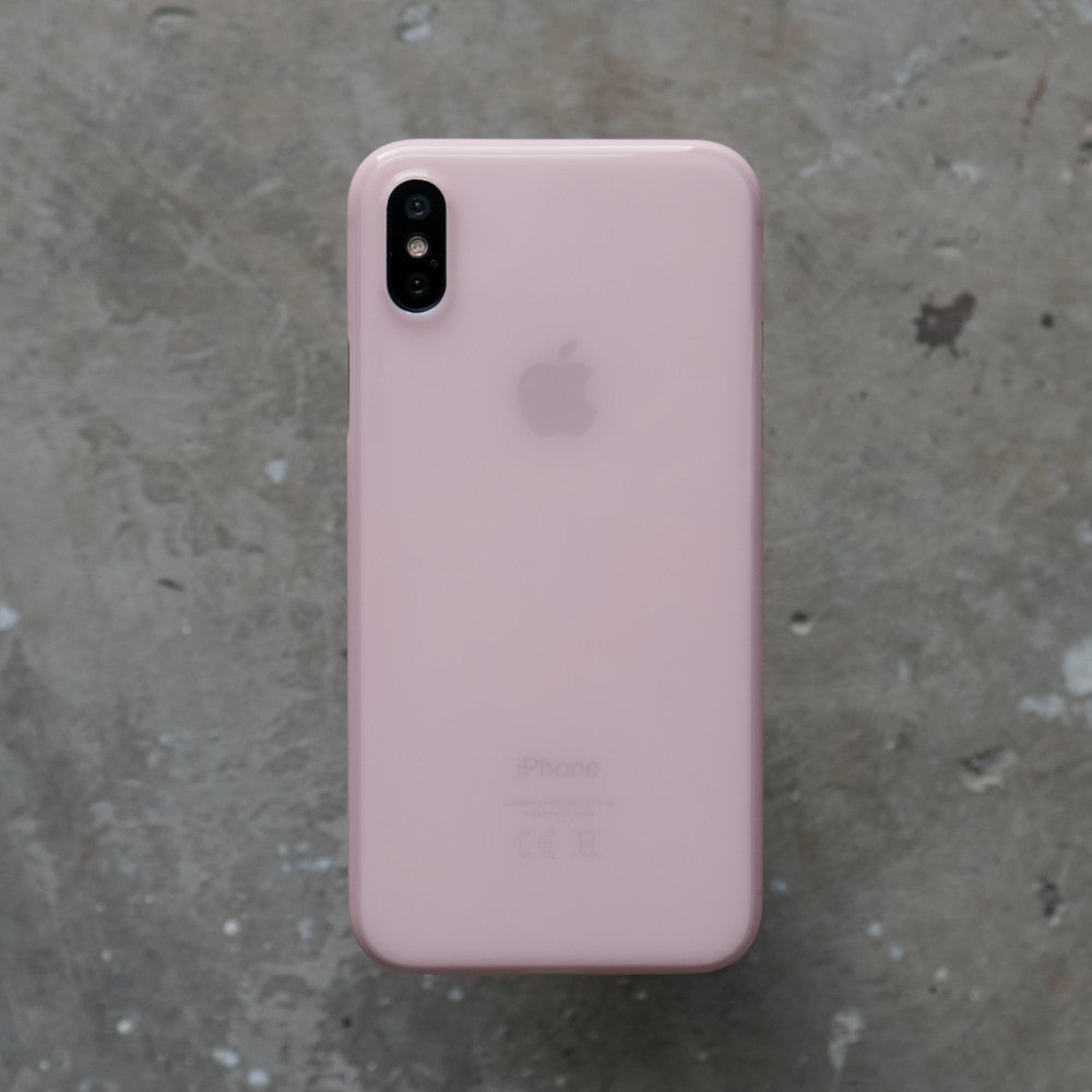 Bare: Naked EX for iPhone X - The Thinnest Clear Case for iPhone X - Cotton Candy