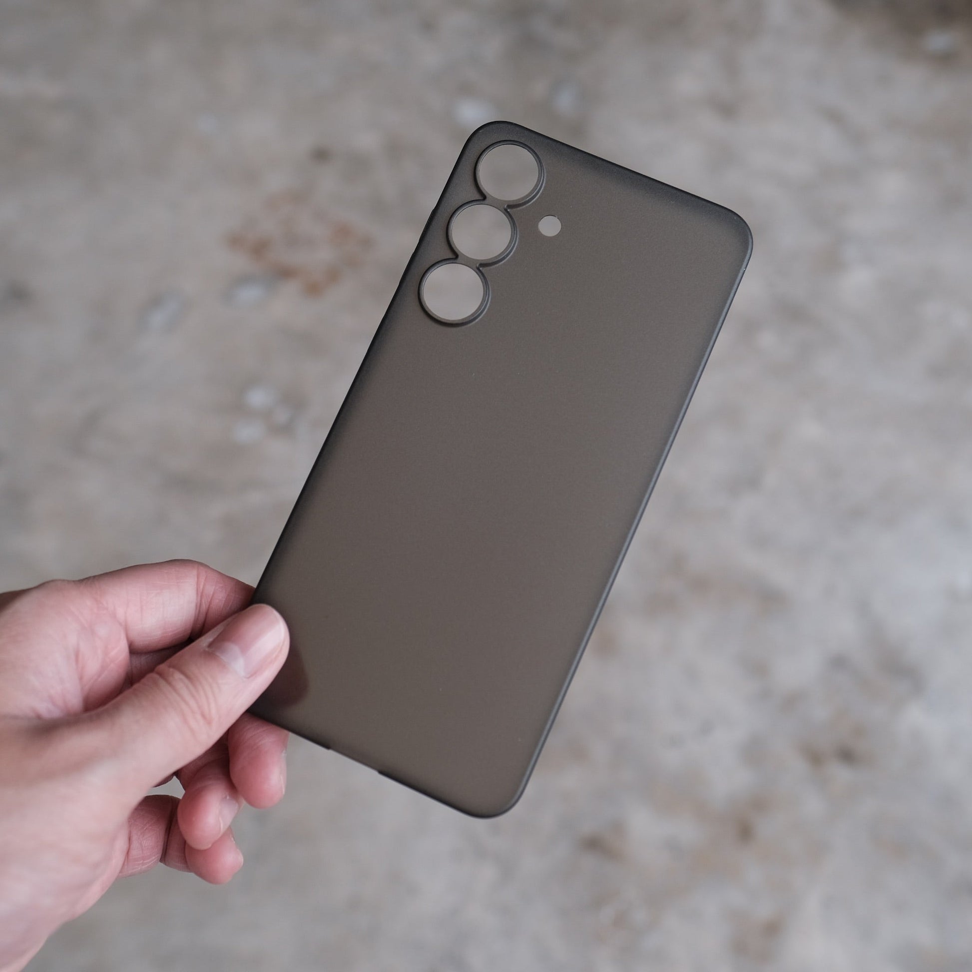 Bare Naked for S25 - The Thinnest Case for S25 - Smoke